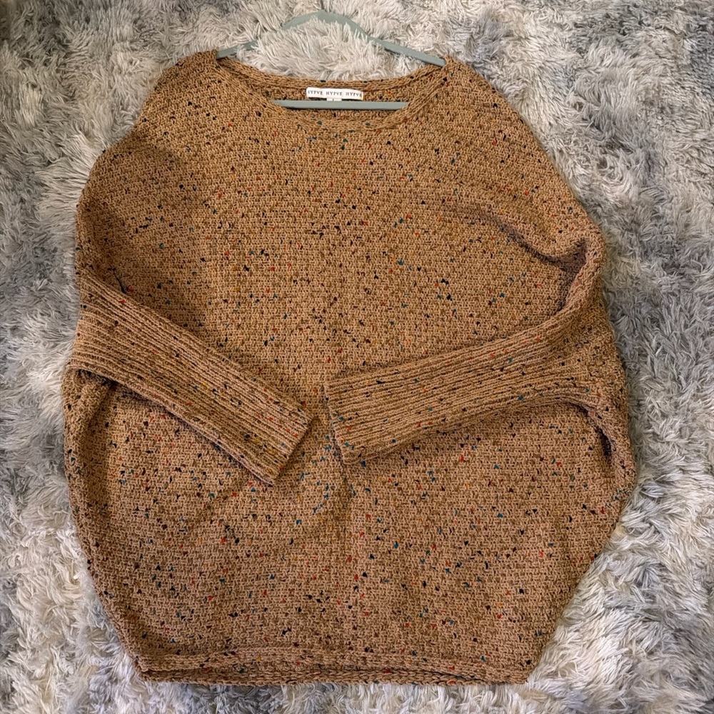 HYFVE Confetti Knit Slouchy Sweater | Cozy Boho